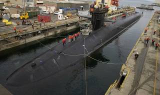 Натъпкана с ракети &quot;Томахоук&quot; подводница пристигна в Южна Корея