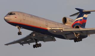 Руски Ту-154 разузнава секретна база на САЩ