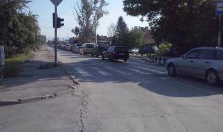 Огромно задръстване на Северната тангента