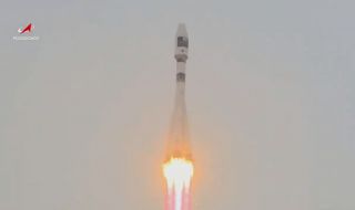 Руска ракета излетя от космодрума в Байконур
