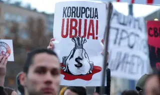 Thousands demonstrate in Belgrade against Vucic and Serbia's cabinet 