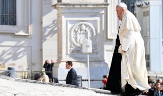 Папата идва с делегация на най-високо ниво
