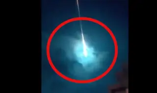 Bright blue meteor flies over Iberian Peninsula VIDEO 