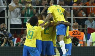 Бразилия се позабавлява срещу Сърбия