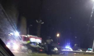 Катастрофа в Пловдив, BMW се наниза на мантинела