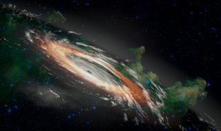 Откриха най-старата свръхмасивна черна дупка (СНИМКИ)