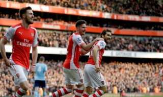 И Ливърпул не успя да спре летящия Арсенал