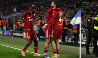 Ливърпул с категоричен успех в Марсилия и вече докосва осминафиналите 