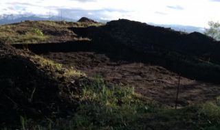 Жестока сеч и деформиране на скални ридове край Костенец