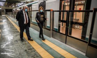 Пуснаха 4-те нови станции от третата линия на метрото в София