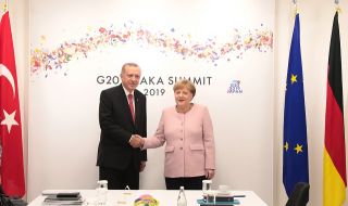 Меркел на прощална визита при Ердоган в Истанбул