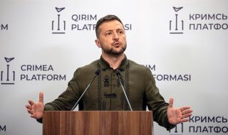 Зеленски: Няма да има мир докато Украйна не си върне Крим и Донбас