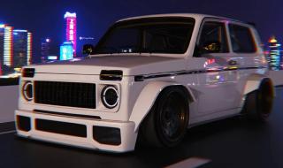 Невероятeн тунинг превърна Niva в умалена G-Klasse