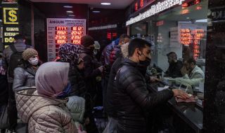 Катастрофа за турската лира