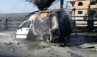 Израел нанесе удари по няколко обекта в Ливан преди ключова среща