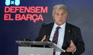 Жоан Лапорта изуми всички с неочакван жест на „Камп Ноу“: „Това ми е познато още от казармата!“ (ВИДЕО)