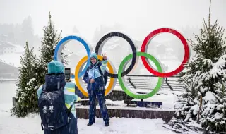 Силният сняг осуети първата тренировка по спускане за жени на Олимпиадата в Милано и Кортина д’Ампецо