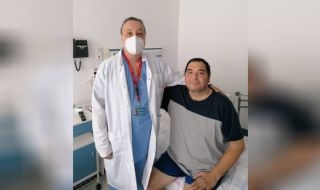Полицай се възстанови от коронавирус след 78 дни в реанимация