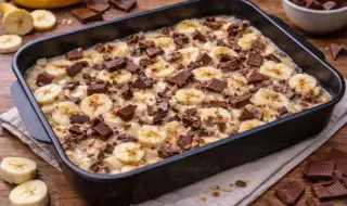 Рецепта на деня: Лесна бананово-шоколадова торта без печене