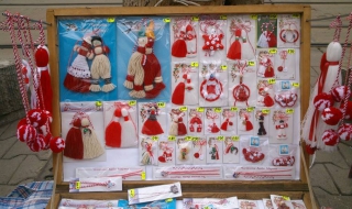 Слаба търговия с мартеници тази година