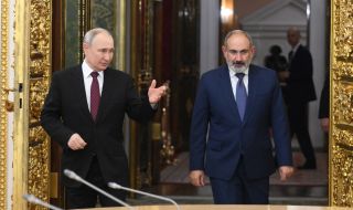  Путин приема арменския премиер в Сочи