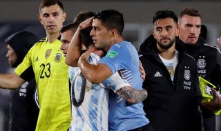 Класика на Аржентина застраши класирането на Уругвай за Мондиал 2022