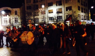 161-вата вечер на протеста мина спокойно