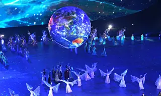 An unforgettable show during the official opening of the World Nomad Games (VIDEO) 