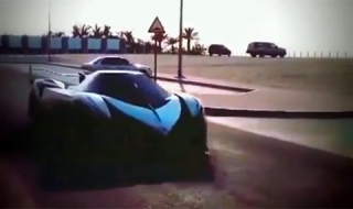 Първо видео на арабския суперкар с 5000 к.с.