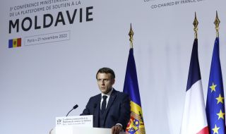 Макрон обяви 100 милиона евро помощ за Молдова 