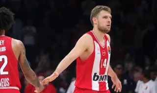 Везенков поведе Олимпиакос към разгром в Евролигата