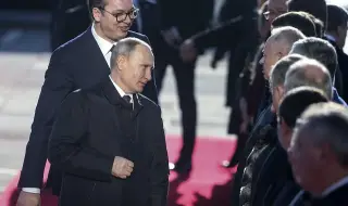 Трудно пътуване! Владимир Путин е оценил високо решението на Александър Вучич да дойде в Москва