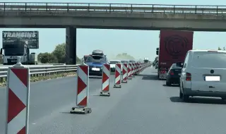 Заради ремонти: Ограничават движението по част от магистрала „Тракия” за два дни