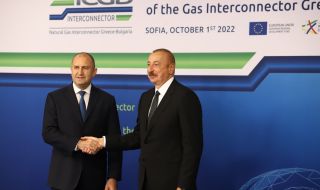 Алиев: Планираме да удвоим доставките на газ за Европа до 2027 г.