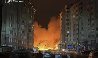 Половината територия на Киев остана без ток след руска атака