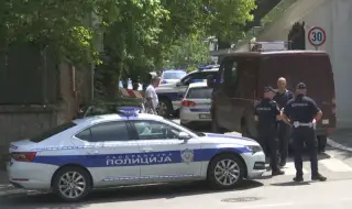 They arrested a man with a crossbow near a police station in Belgrade 