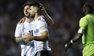 Агуеро: Искам да печеля с Аржентина заради Меси