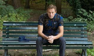 Навални каза, че ръцете му силно треперят