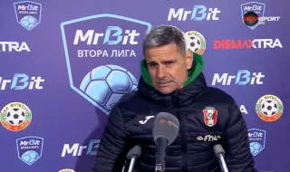 Треньорът на Янтра: Представянето на отбора никога не е случайно, имаме най-добрите футболисти