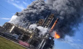 Експлозия в петролна рафинерия в Тексас ВИДЕО