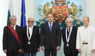Президентът отличи четирима изтъкнати българи