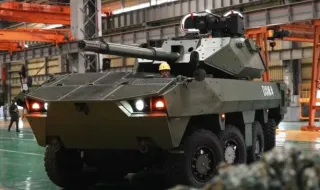 Тайван показа колесната бойна машина Cheetah