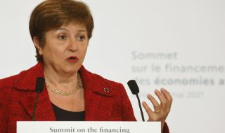 Кристалина Георгиева се среща с УС на МВФ