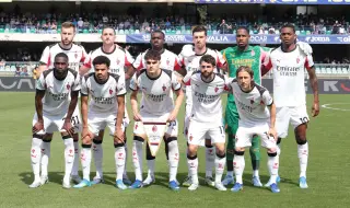 Милан взе трите точки при гостуването си на Верона