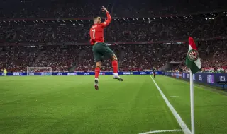 Кристиано Роналдо с остроумна закачка към Леброн Джеймс по време на интервю