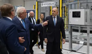На най-високо ниво в Берлин Румен Радев лобира за българския ВПК 