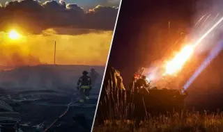 Night of Fiery Clashes: Massive Airstrikes Between Russia and Ukraine 