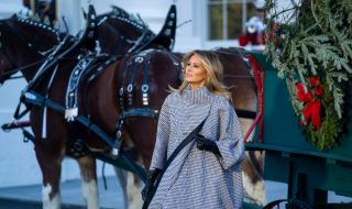 Мелания Тръмп представи украсата в Белия дом