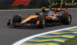 Ландо Норис блести в Бразилия: Пилотът на Макларън с доминация в квалификацията на "Интерлагос"