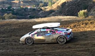 Какво може Lamborghini Huracan на кал?